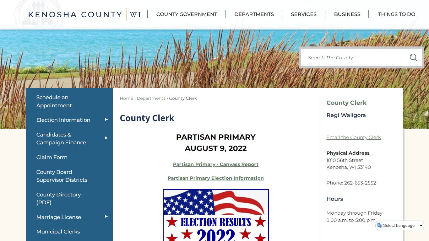 County Clerk | Kenosha County, WI - Official Website